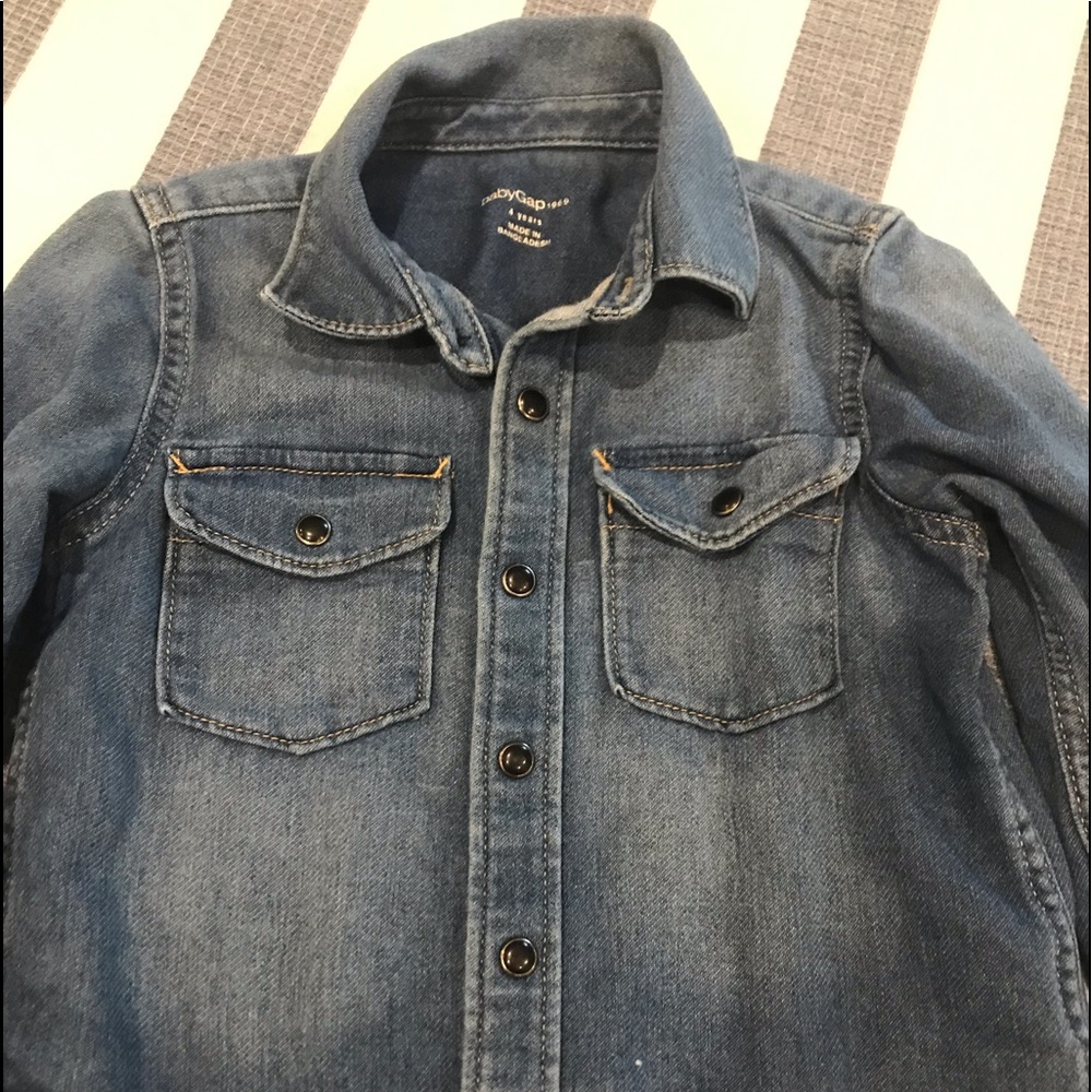 GAP BABY DENIM SHIRT 4yr